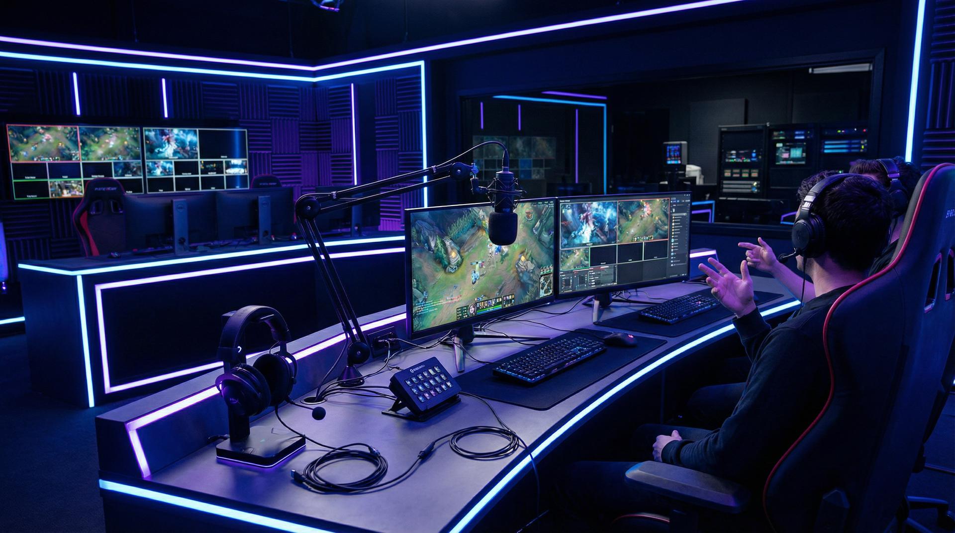 每日大赛游戏解说幕后视频